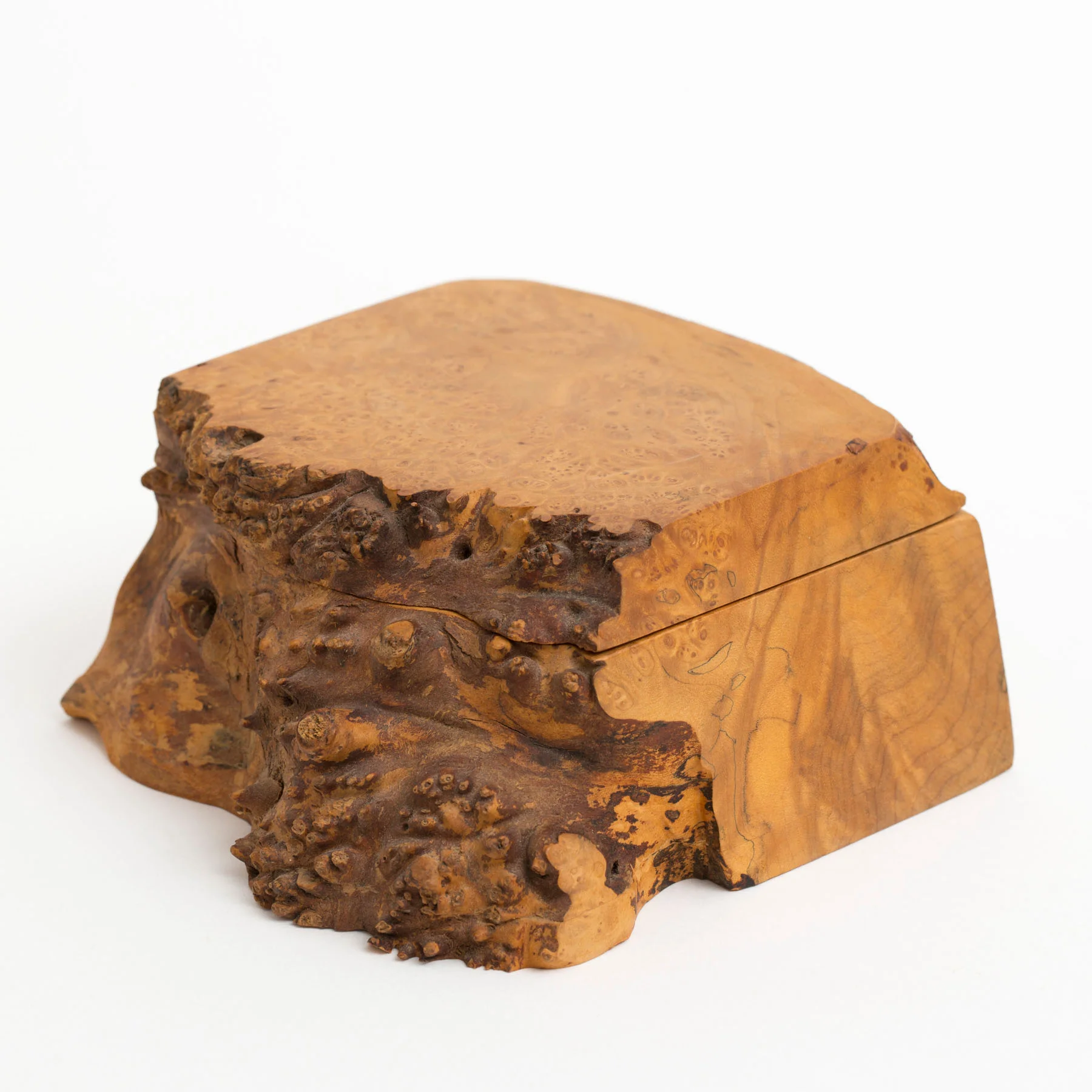 Michael Elkan Burl Jewelry Box — HAMEL20